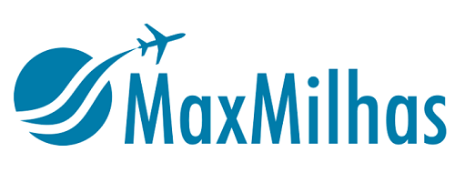 Logo da agência de passagens aéreas MaxMilhas